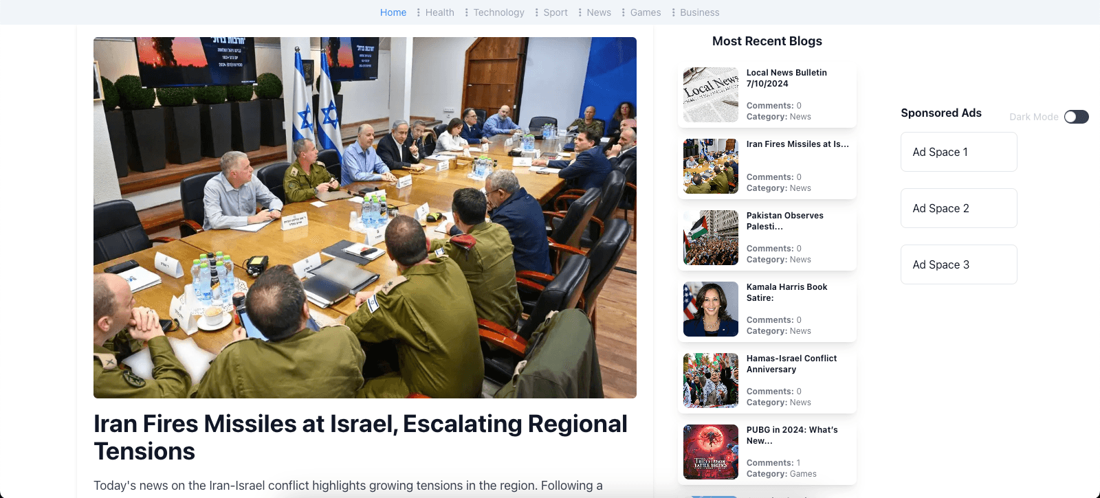 DailyPulse — by Ahsan Ali Soomro
