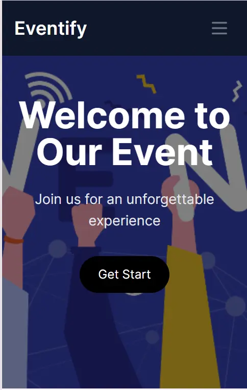 Eventify — by Ahsan Ali Soomro — app view