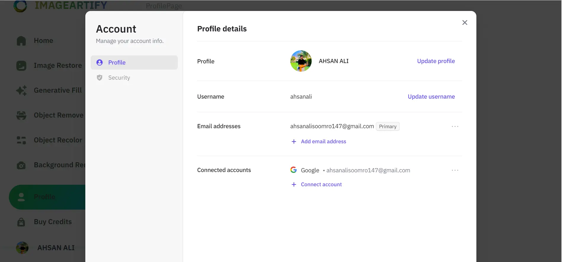 Imagartify — by Ahsan Ali Soomro
